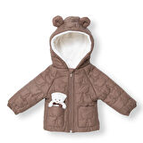 Midimod Erkek Bebek Mont Fermuarlı Uzun Kol