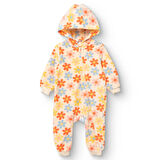 HelloBaby Kız Bebek Polar Patiksiz Tulum Uzun Kol Lastikli Paça