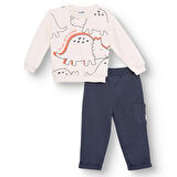 HelloBaby Cool Dino Sweatshirt-Pantolon