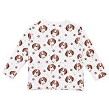 HelloBaby Uzun Kol Tshirt Happy Animals Bisiklet Yaka