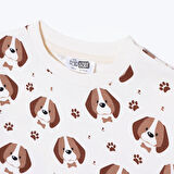 HelloBaby Uzun Kol Tshirt Happy Animals Bisiklet Yaka