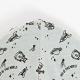 Little Plane Erkek Bebek Bere Elastanlı Süprem