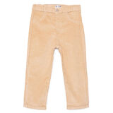 HelloBaby Erkek Bebek Hello Cute Bear Pantolon Kadife Ribanalı Paça