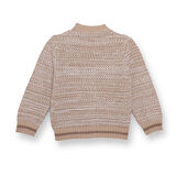 HelloBaby Erkek Bebek Hello Cute Bear Triko Hırka Düğmeli V Yaka Uzun Kol