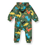 HelloBaby Erkek Bebek Polar Patiksiz Tulum Fermuarlı Uzun Kol Ribanalı Paça