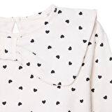 HelloBaby Kız Bebek Monochrome Bluz-Tayt Uzun Kol Reçme Paça