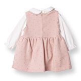 Bebetto Kız Bebek Yenidoğan Jile-Sweatshirt Mother And Baby İki İplik Bebe Yaka Uzun Kol