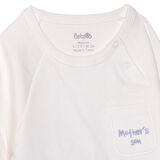 Bebetto Erkek Bebek Yenidoğan Kadife Sweatshirt-Patiksiz Alt Kapüşonlu Yaka Uzun Kol Patiksiz Paça