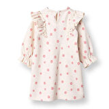 HelloBaby Kız Bebek Monochrome Elbise Kadife Uzun Kol