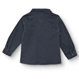 HelloBaby Erkek Bebek Cool Boy Gömlek Denim Modelli Yaka Uzun Kol