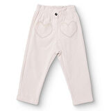 HelloBaby Kız Bebek Kadife Pantolon Reçme Paça