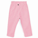 HelloBaby Kız Bebek Kadife Pantolon Düğmeli Reçme Paça