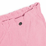 HelloBaby Kız Bebek Kadife Pantolon Düğmeli Reçme Paça