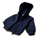 HelloBaby Erkek Bebek Kapüşonlu Hırka Fermuarlı Uzun Kol