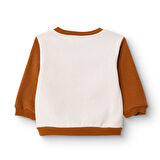 HelloBaby Erkek Bebek Woodland 1 Sweatshirt Şardonlu Bisiklet Yaka Uzun Kol