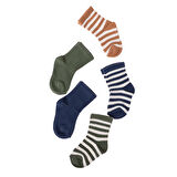 HelloBaby Erkek Bebek 5'li Soket Çorap