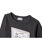 HelloBaby Erkek Bebek Uzun Kol Tshirt Cool Boy Bisiklet Yaka