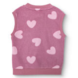 HelloBaby Kız Bebek Polar Yelek Atlet Kol