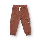 HelloBaby Erkek Bebek Woodland 2 Pantolon Gabardin Lastikli Paça
