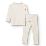 Bebetto Kız Bebek Cutie Bluz-Tayt Kaşkorse Reçme Paça