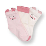 HelloBaby Kız Bebek 3lü Soket Çorap
