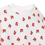 HelloBaby Kız Bebek Eşofman Takımı Bisiklet Yaka Uzun Kol Reçme Paça