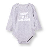 HelloBaby Erkek Bebek Uzun Kol Body Ribana Zarf Yaka