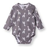 HelloBaby Erkek Bebek Uzun Kol Body Ribana Çıtçıtlı Yaka Uzun Kol