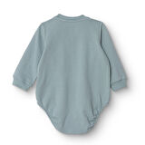 HelloBaby Erkek Bebek Uzun Kol Body İki İplik Çıtçıtlı Yaka Uzun Kol