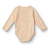 HelloBaby Unisex Uzun Kol Body Ribana Çıtçıtlı Yaka Uzun Kol