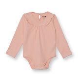 HelloBaby Kız Bebek Uzun Kol Body İnterlok Bisiklet Yaka Uzun Kol