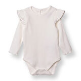 HelloBaby Kız Bebek Uzun Kol Body Bisiklet Yaka