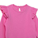 HelloBaby Kız Bebek Uzun Kol Body Bisiklet Yaka