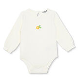 HelloBaby Kız Bebek Uzun Kol Body Jakar Örme Bisiklet Yaka Uzun Kol