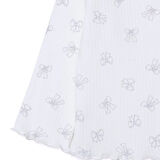 HelloBaby Kız Bebek Uzun Kol Pijama Takımı İnterlok Bisiklet Yaka Uzun Kol Reçme Paça