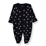 HelloBaby Unisex Patikli Tulum İnterlok Bisiklet Yaka Uzun Kol Patikli Paça