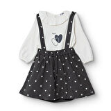 HelloBaby Monochrome Bluz-Etek