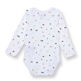 Tiffany Erkek Bebek Uzun Kol Body Çıtçıtlı Zarf Yaka