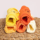 HelloBaby Erkek Bebek 5li Atlet Body Ribana Bisiklet Yaka Atlet Kol