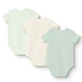 HelloBaby Erkek Bebek 3lü Atlet Body Bisiklet Yaka Kısa Kol