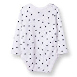 Tiffany Kız Bebek Uzun Kol Body Çıtçıtlı Zarf Yaka