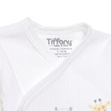 Tiffany Erkek Bebek Yenidoğan Prematüre Set İnterlok Zarf Yaka Uzun Kol Patikli Paça