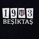 Beşiktaş Unisex Sweatshirt İki İplik Bisiklet Yaka Uzun Kol