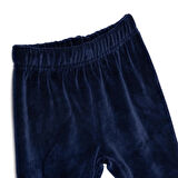 HelloBaby Erkek Bebek Kadife Eşofman Alt Lastikli Paça