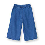 HelloBaby Kız Bebek Denim Pantolon Reçme Paça