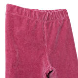 HelloBaby Kız Bebek Kadife Tayt Reçme Paça