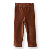 HelloBaby Kız Bebek Kadife Tayt Reçme Paça