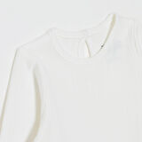 HelloBaby Kız Bebek Uzun Kol Body Jakar Örme Bisiklet Yaka Uzun Kol