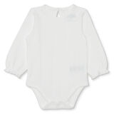 HelloBaby Kız Bebek Uzun Kol Body Jakar Örme Bisiklet Yaka Uzun Kol