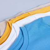 HelloBaby Erkek Bebek Uzun Kol Tshirt İnterlok Bisiklet Yaka Uzun Kol